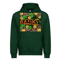 Forest Green St. Patricks Day lucky Urban Hoodie - CowGirlArtShop