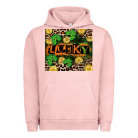 Pigment Salmon St. Patricks Day lucky Urban Hoodie - CowGirlArtShop