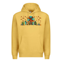 Antique Gold thankful turkey Premium Hoodie - JahusDesignShop