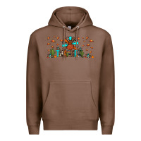 Chestnut thankful turkey Premium Hoodie - JahusDesignShop