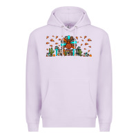 Lilac thankful turkey Premium Hoodie - JahusDesignShop