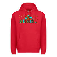 Red thankful turkey Premium Hoodie - JahusDesignShop