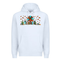 White thankful turkey Premium Hoodie - JahusDesignShop