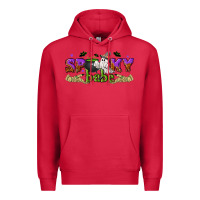 Cardinal spooky babe halloween Premium Hoodie - NancyCooperArtShop