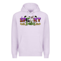 Lilac spooky babe halloween Premium Hoodie - NancyCooperArtShop