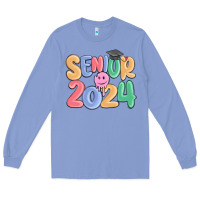 Colony Blue senior 2024 Long Sleeve Tee - MaliasSmallBusiness