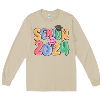 Mushroom senior 2024 Long Sleeve Tee - MaliasSmallBusiness