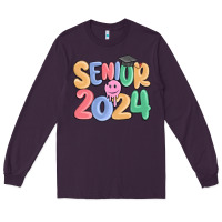 Plum senior 2024 Long Sleeve Tee - MaliasSmallBusiness