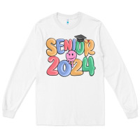 White senior 2024 Long Sleeve Tee - MaliasSmallBusiness