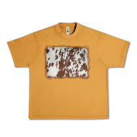 Peanut Butter cowhide background Urban Heavy Tee - AdoDesignShop