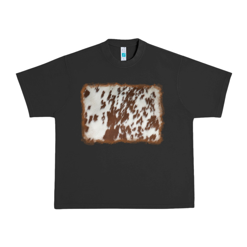 Cowhide Background Urban Heavy Tee by AdoDesignShop | Teevron