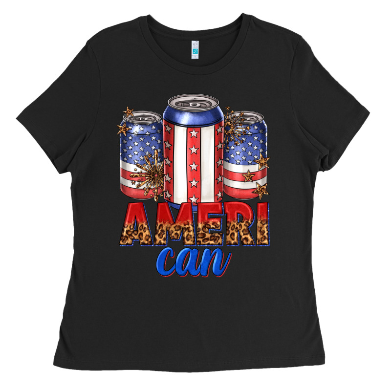 Ameri Can Ladies Tee by texasbilliewilder | Teevron
