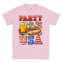 Bubblegum Pink party in the usa Classic Tee - AdoDesignShop