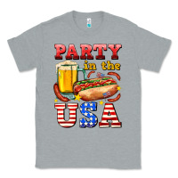 Heather Grey party in the usa Classic Tee - AdoDesignShop