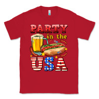 Red party in the usa Classic Tee - AdoDesignShop