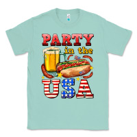 Seafoam party in the usa Classic Tee - AdoDesignShop