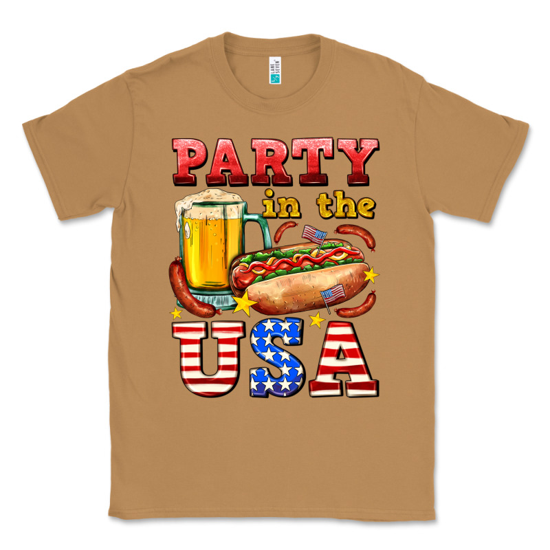 Party In The Usa Classic Tee by AdoDesignShop | Teevron