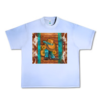 Grape Ice cowboy boots turquoise aztec cowhide Urban Heavy Tee - Artiststas