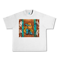 Lunar Rock cowboy boots turquoise aztec cowhide Urban Heavy Tee - Artiststas