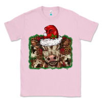 Bubblegum Pink Christmas background baby calf Classic Tee - BarkalooDesign