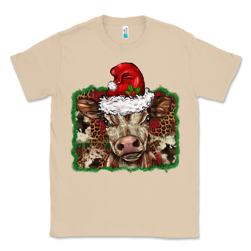 Christmas Background Baby Calf Classic Tee by BarkalooDesign | Teevron