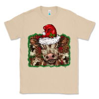 Mushroom Christmas background baby calf Classic Tee - BarkalooDesign