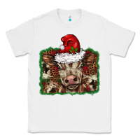 White Christmas background baby calf Classic Tee - BarkalooDesign