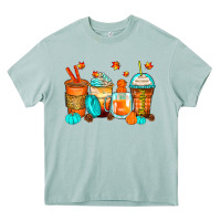 Arona thankful coffee cups Heavy Core Tee - Zillion Design Studio