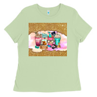 Matcha small business coffee cups Ladies Tee - Zillion Design Studio