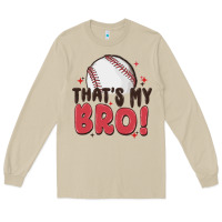 Mushroom that's my bro Long Sleeve Tee - MaliasSmallBusiness