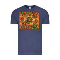 Vintage Denim autism awareness cowhide leopard sunflower Vintage Tee - Artiststas