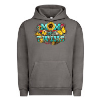 Pigment Tornado Mom of twins sunflower mothers day Urban Hoodie - HowdyJamesFarm