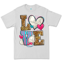 Dove Grey love volleyball Premium Tee - Zillion Design Studio