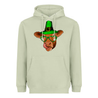 Matcha St Patricks Day Cow Heavyweight Hoodie - Bettercallsaul