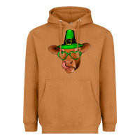 Meerkat St Patricks Day Cow Heavyweight Hoodie - Bettercallsaul