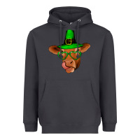 Smoke St Patricks Day Cow Heavyweight Hoodie - Bettercallsaul