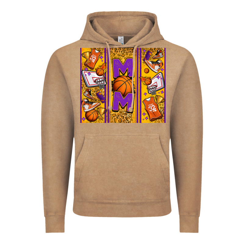 Basketball Mom Vintage Hoodie by Jasminsmagicworld | Teevron