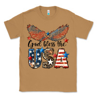 Toasted Coconut Western God Bless The USA Classic Tee - LillyAllenDesigns