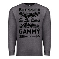 Charcoal Heather Blessed To Be Called Gammy Premium Sweatshirt - Bettercallsaul