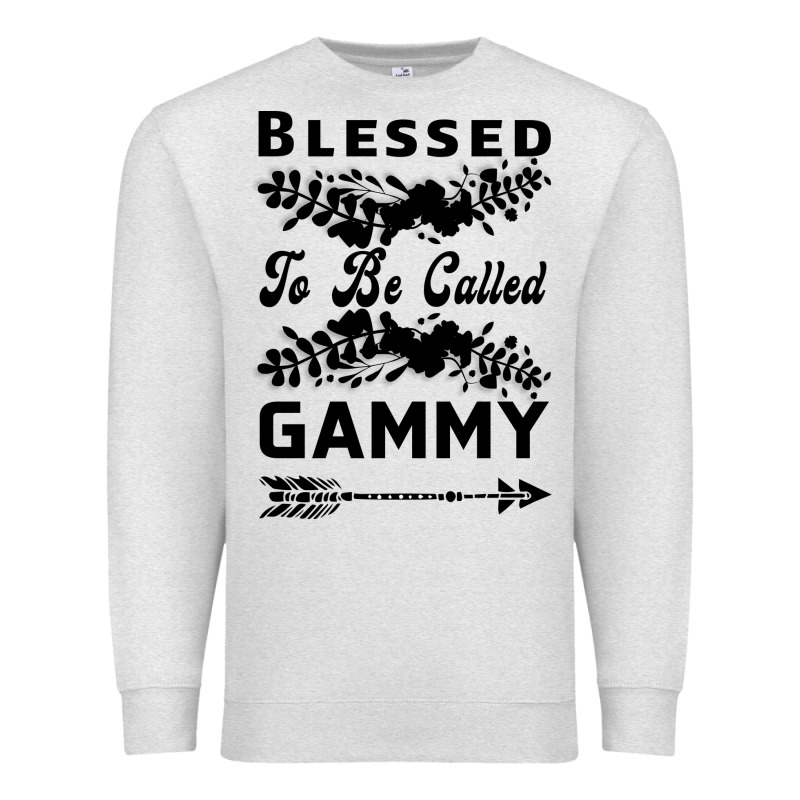 Blessed To Be Called Gammy Premium Sweatshirt by Bettercallsaul | Teevron