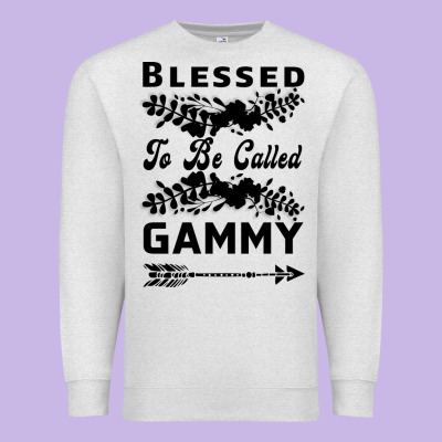 Blessed To Be Called Gammy Premium Sweatshirt Designed By Bettercallsaul