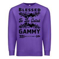 Purple Blessed To Be Called Gammy Premium Sweatshirt - Bettercallsaul