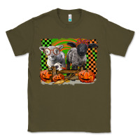 Army Green Baby Sheeps Classic Tee - LillyAllenDesigns