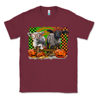 Burgundy Baby Sheeps Classic Tee - LillyAllenDesigns