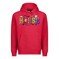 Cardinal Halloween Nurse Premium Hoodie - texasbilliewilder