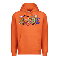 Carrot Halloween Nurse Premium Hoodie - texasbilliewilder