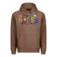 Chestnut Halloween Nurse Premium Hoodie - texasbilliewilder