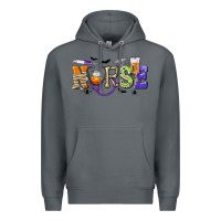 Rock Halloween Nurse Premium Hoodie - texasbilliewilder