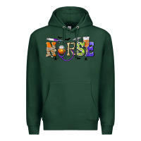 Sports Green Halloween Nurse Premium Hoodie - texasbilliewilder