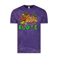 Cloud Purple Elote corn sombrero lime and  cactus Vintage Tee - AdoDesignShop